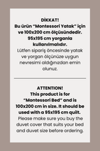 Montessori  Nevresim Takımı (100x200) | Briar Bloom image 2