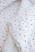 Montessori Nevresim Takımı (100x200) | Red Hearts image 1