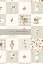 Park Yatak Nevresim Takımı (80x110)  | Cozy Goose image 6
