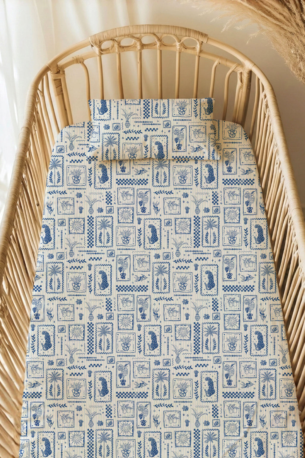 Anne Yanı Nevresim Takımı (60x100)  | Tile Stories image 1