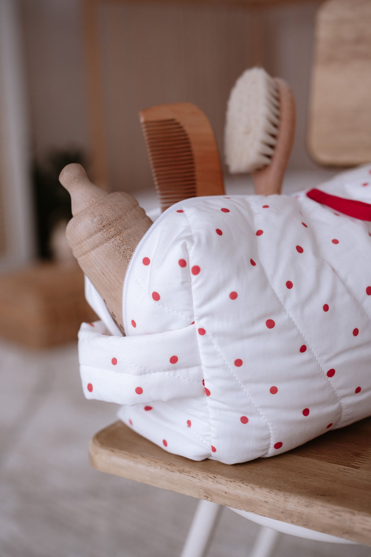 Bebek Bakım Çantası | Red Dots image 1