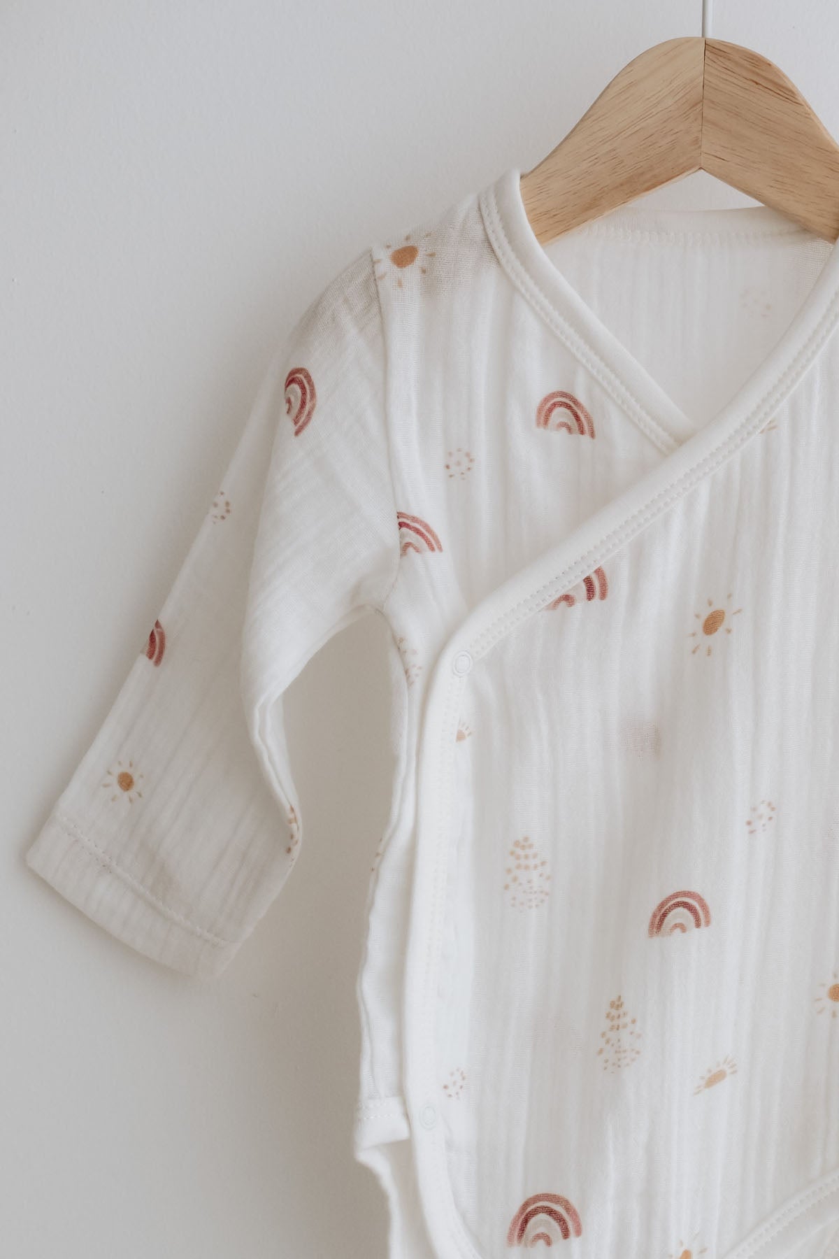 Müslin Kruvaze Body  | Boho Rainbow image 2