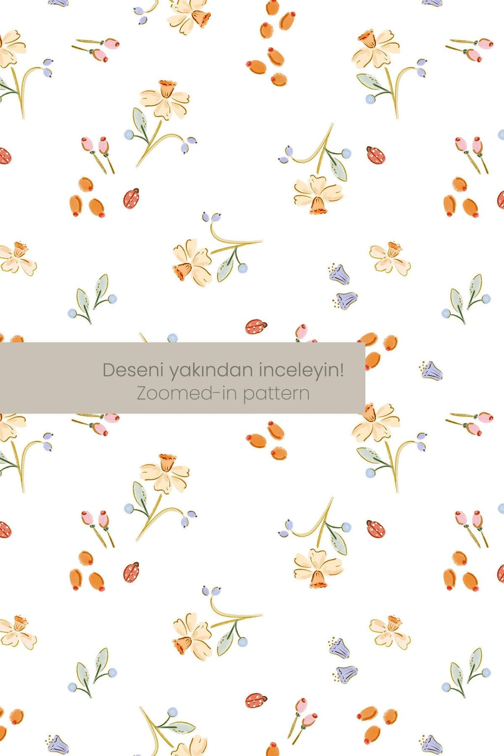 Müslin Bebek Bakım Çantası | Amber Meadow image 3