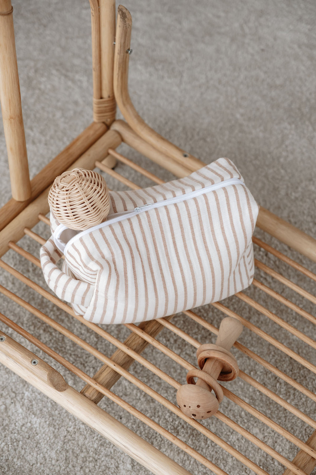 Müslin Bebek Bakım Çantası | Line Series image 9