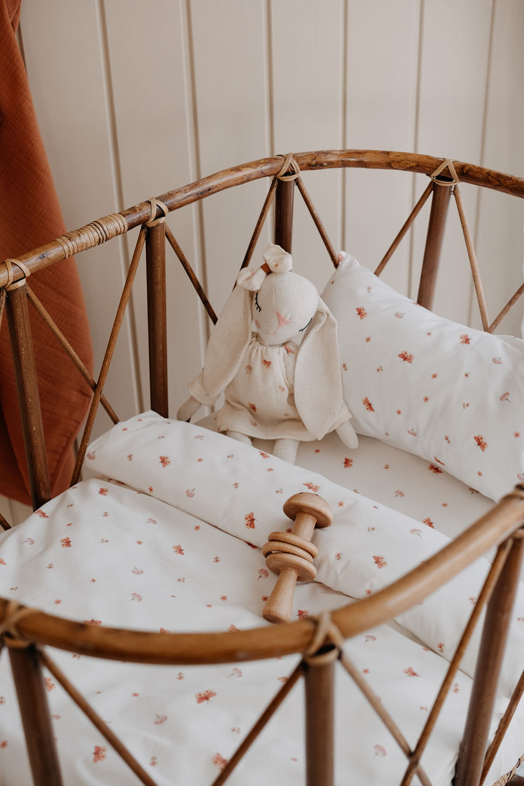Anne Yanı Nevresim Takımı (60x100)  |  Boho Butterfly image 0