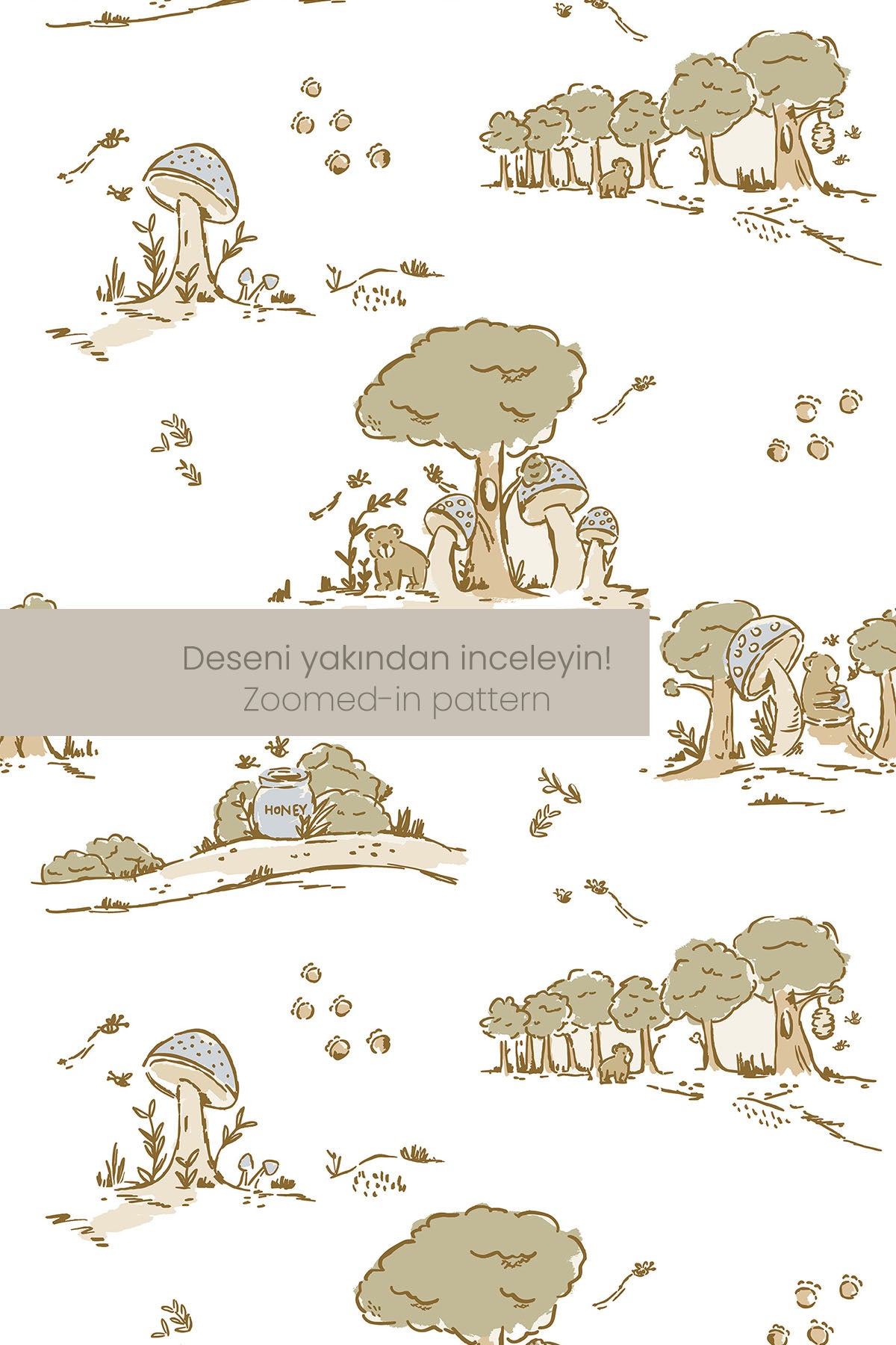 Anne Yanı Nevresim Takımı (60x100)  |  Tiny Forest image 6