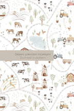 Park Yatak Nevresim Takımı (80x110)  | Farmstead Map image 6