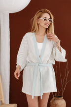 2 Kat Müslin Kimono image 11