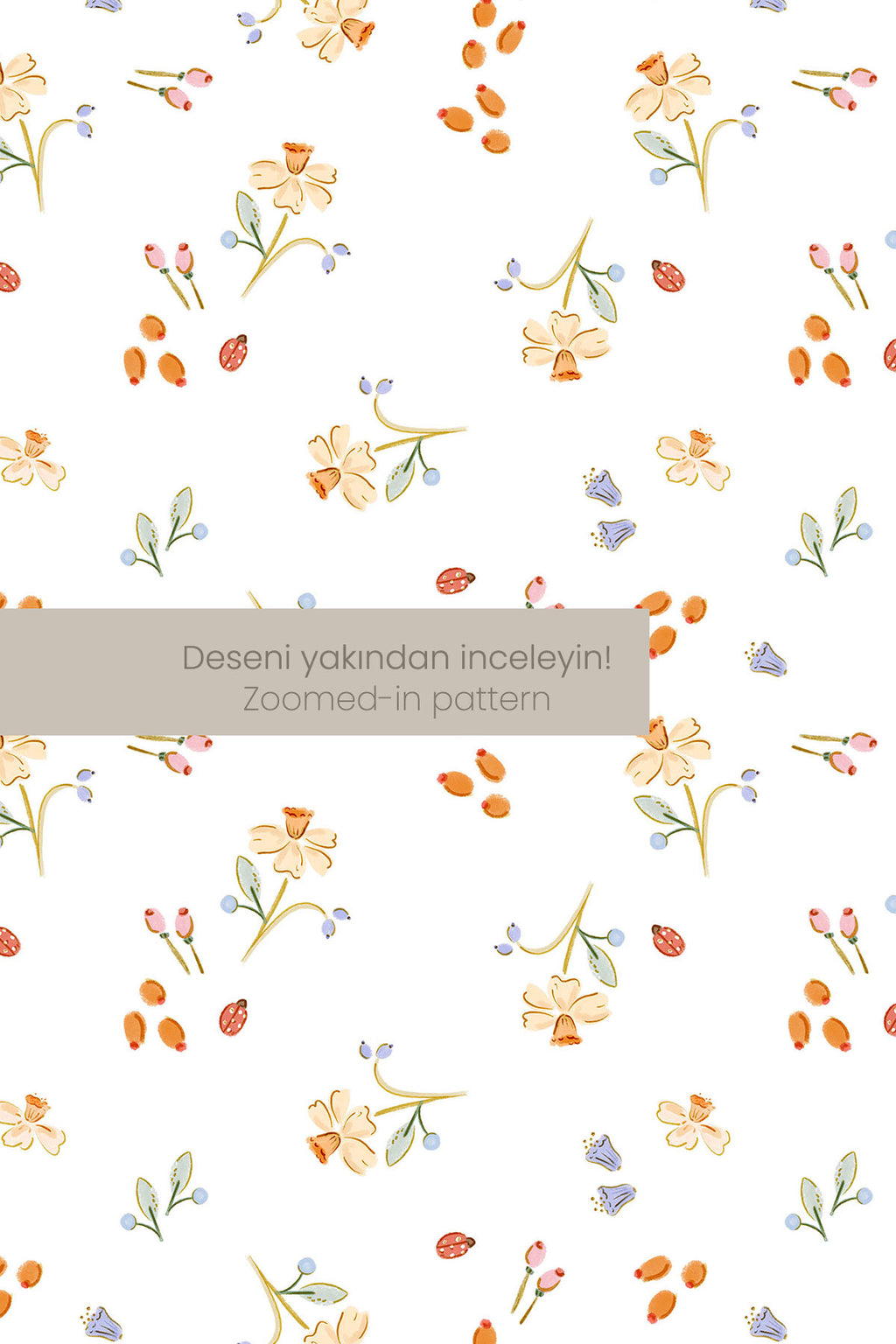 Lastikli Çarşaf Seti  | Amber Meadow image 2
