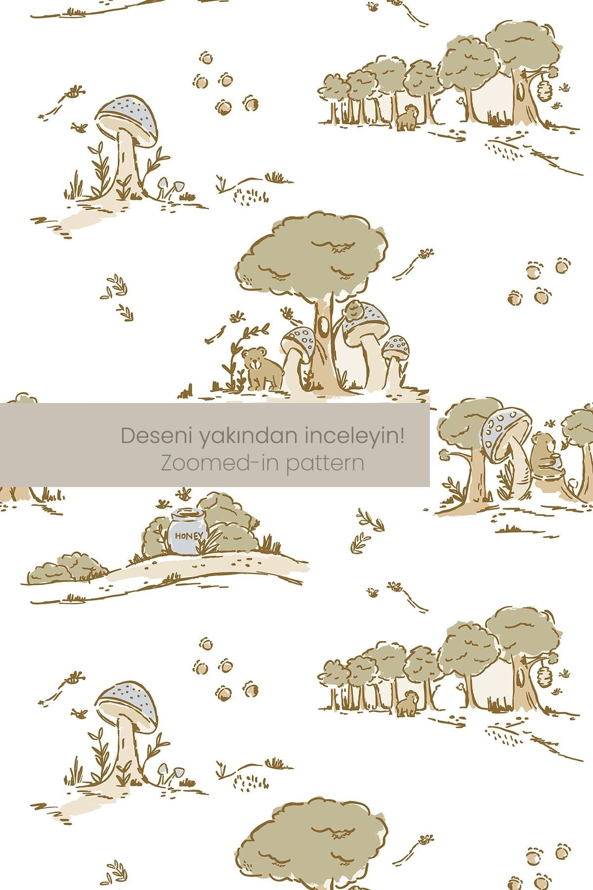 Müslin Bebek Bakım Çantası | Tiny Forest image 3