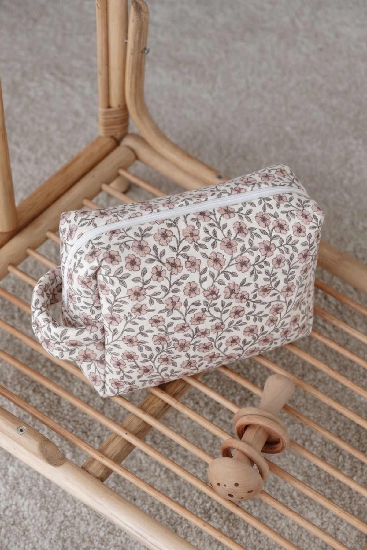 Müslin Bebek Bakım Çantası | Briar Bloom image 2