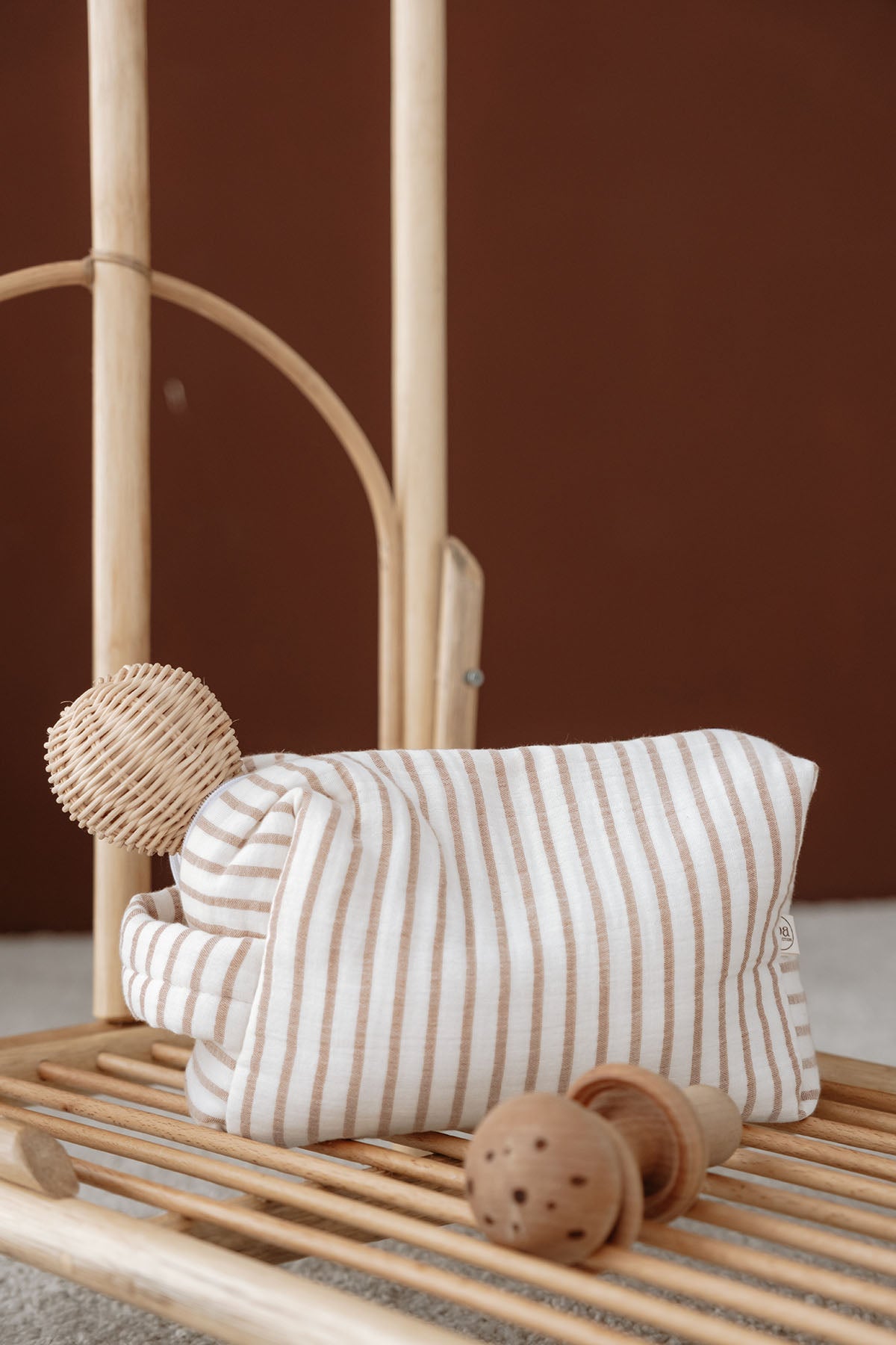 Müslin Bebek Bakım Çantası | Line Series image 14