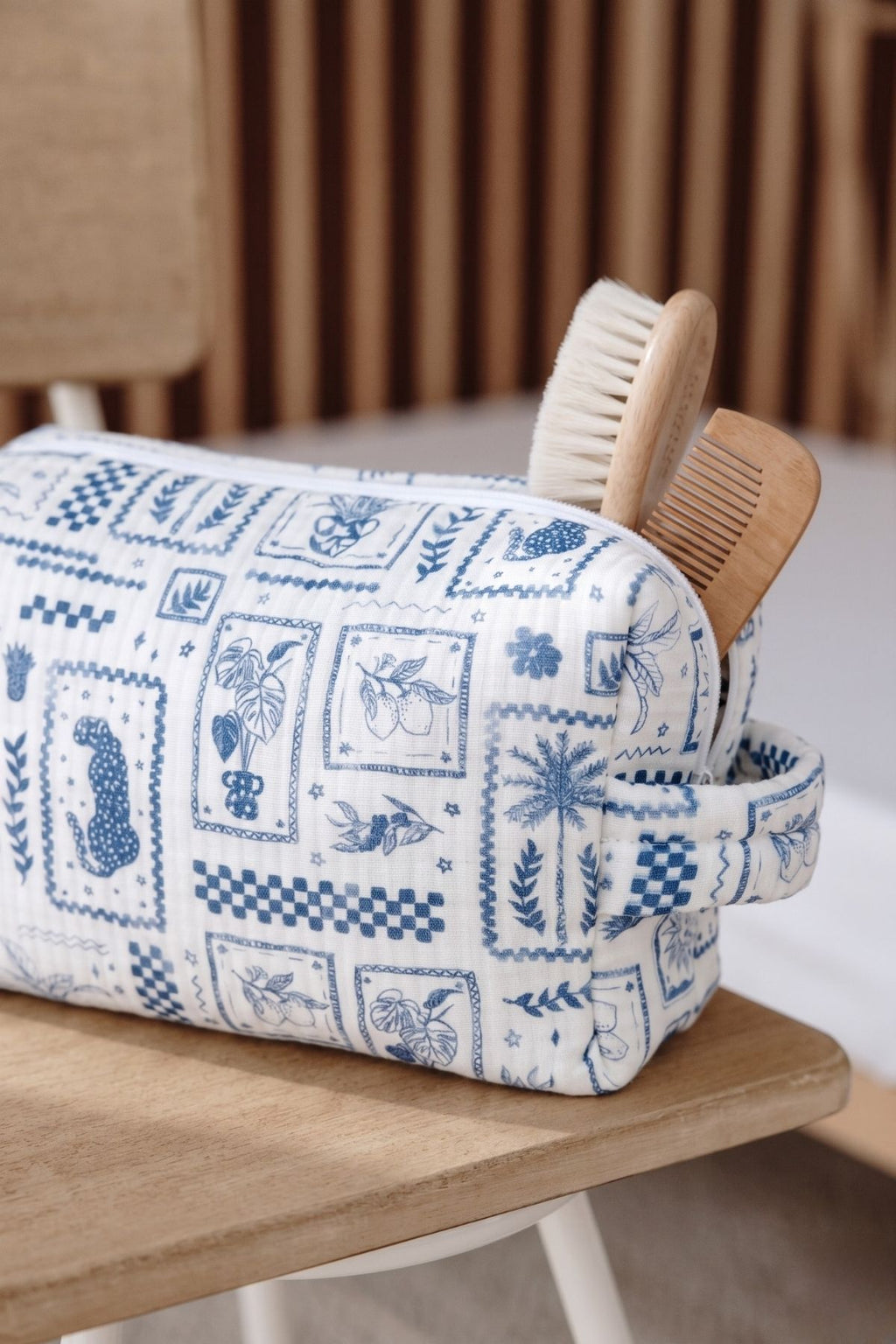 Müslin Bebek Bakım Çantası | Tile Stories image 1