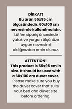 Anne Yanı Beşik Uyku Seti - Yorgan (55X95) - Yastık (25X45) image 1