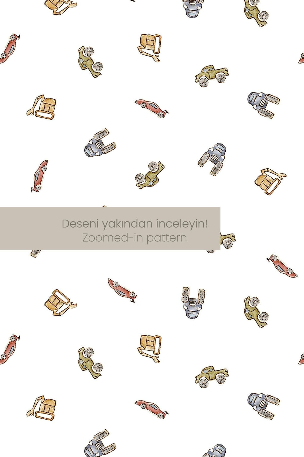 Müslin Bebek Bakım Çantası | Tiny Tracks image 3