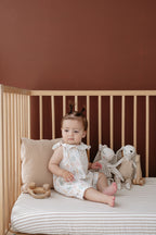 Bebek Boy Müslin Lastikli Çarşaf Seti | Line Series image 2