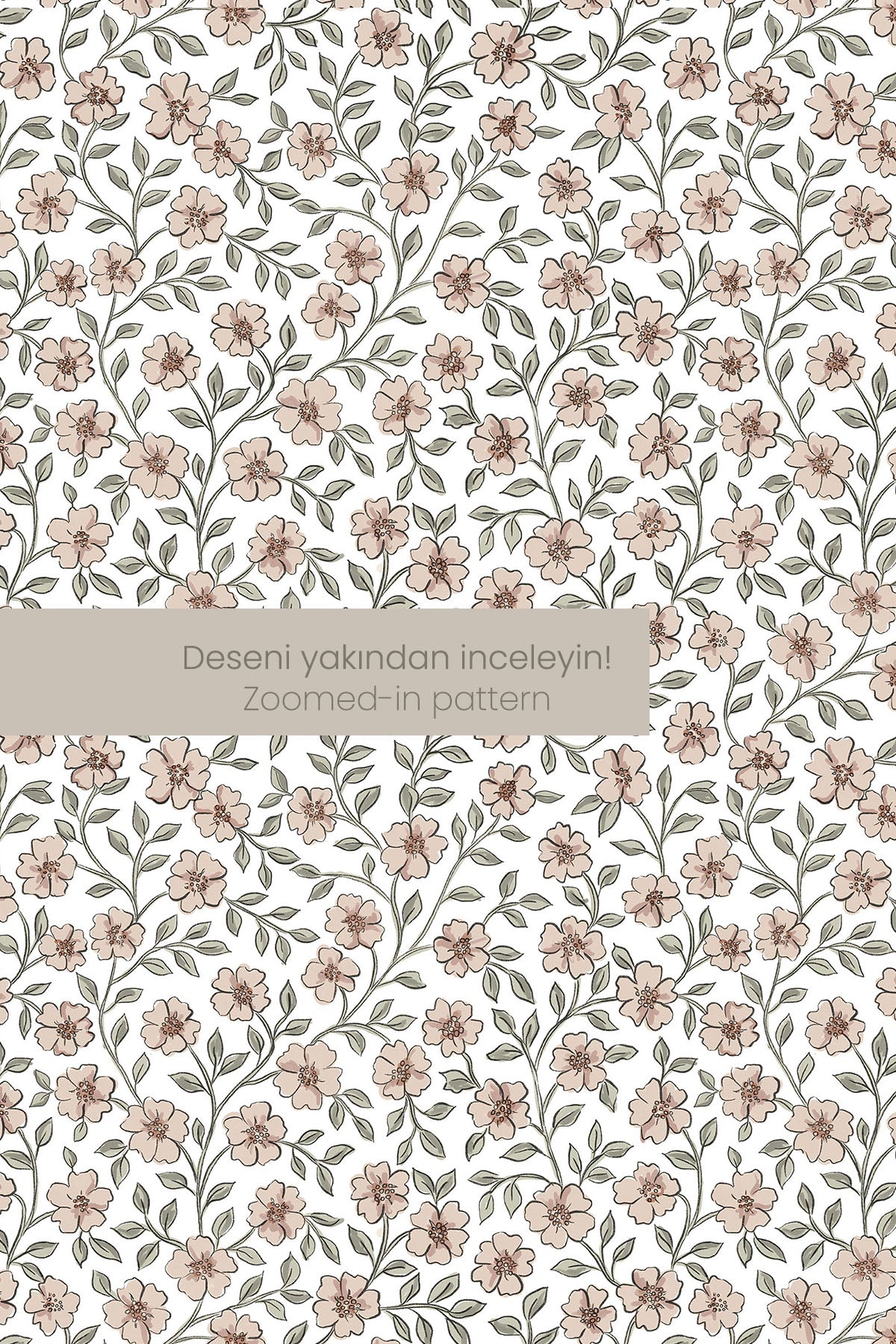 Tek Kişilik Nevresim Takımı (150x200) | Briar Bloom image 6