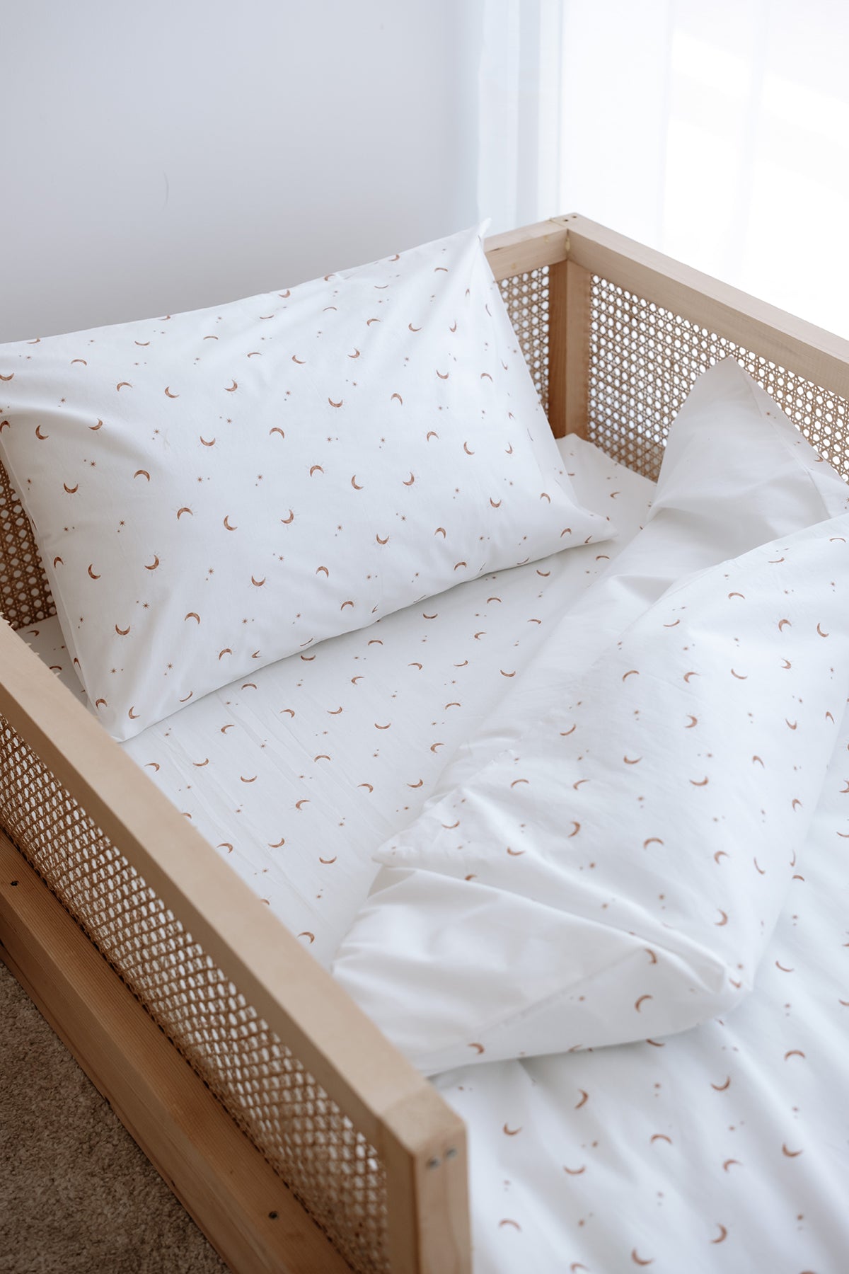 Montessori Nevresim Takımı (100x200) | Boho Moons image 0