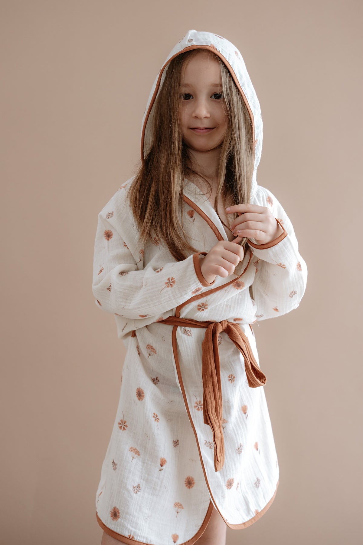 Müslin Bornoz  |  Boho Floral image 2