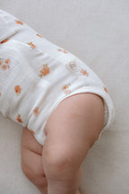 Müslin Kruvaze Body  | Peachy Flowers image 3