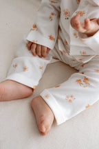 İnterlok Pijama Takımı  | Peachy Flowers image 3