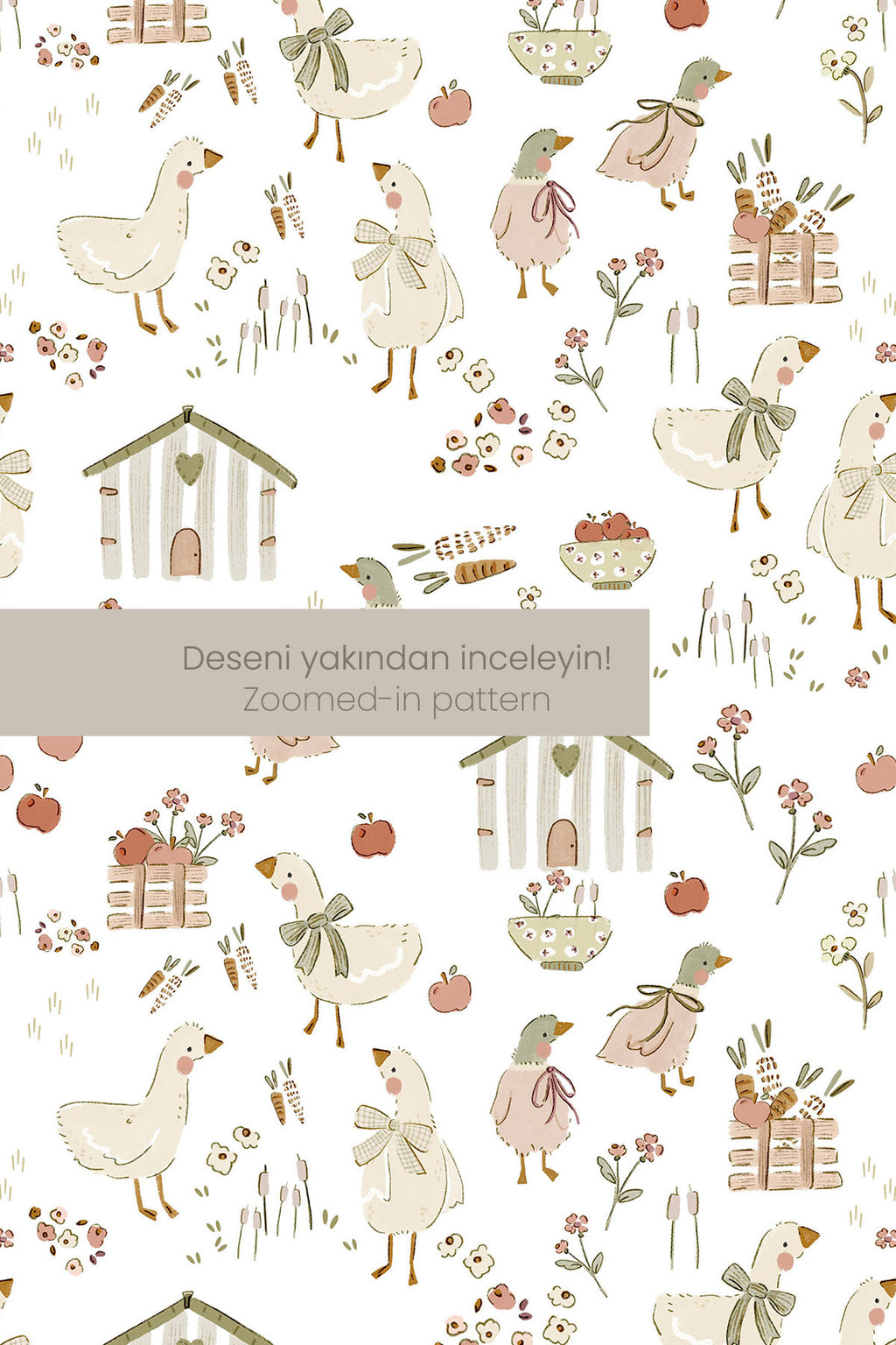 Tek Kişilik Nevresim Takımı (150x200) | Cottage Goose image 6