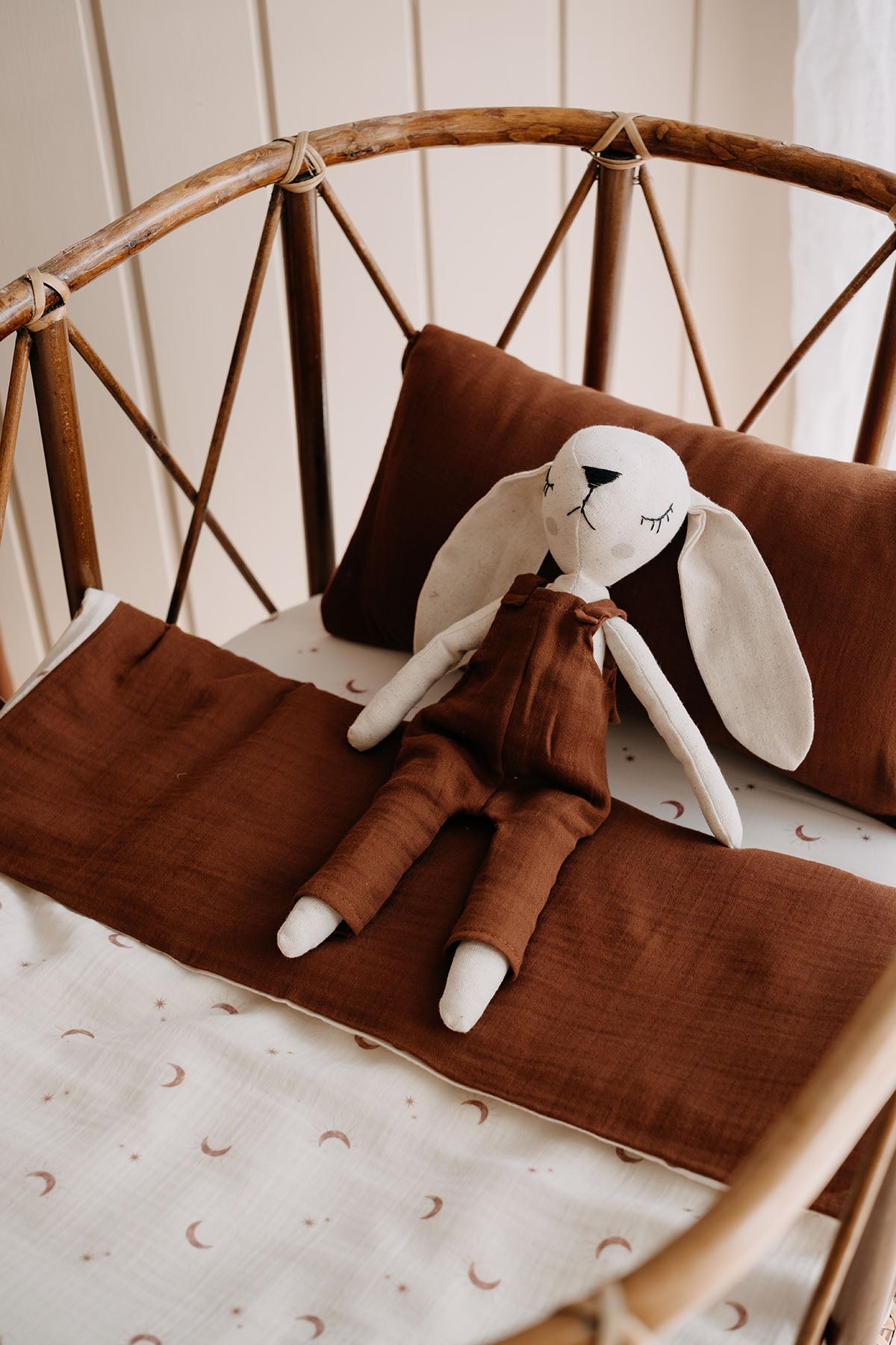 Anne Yanı Müslin Nevresim Takımı  |  Boho Moons image 1